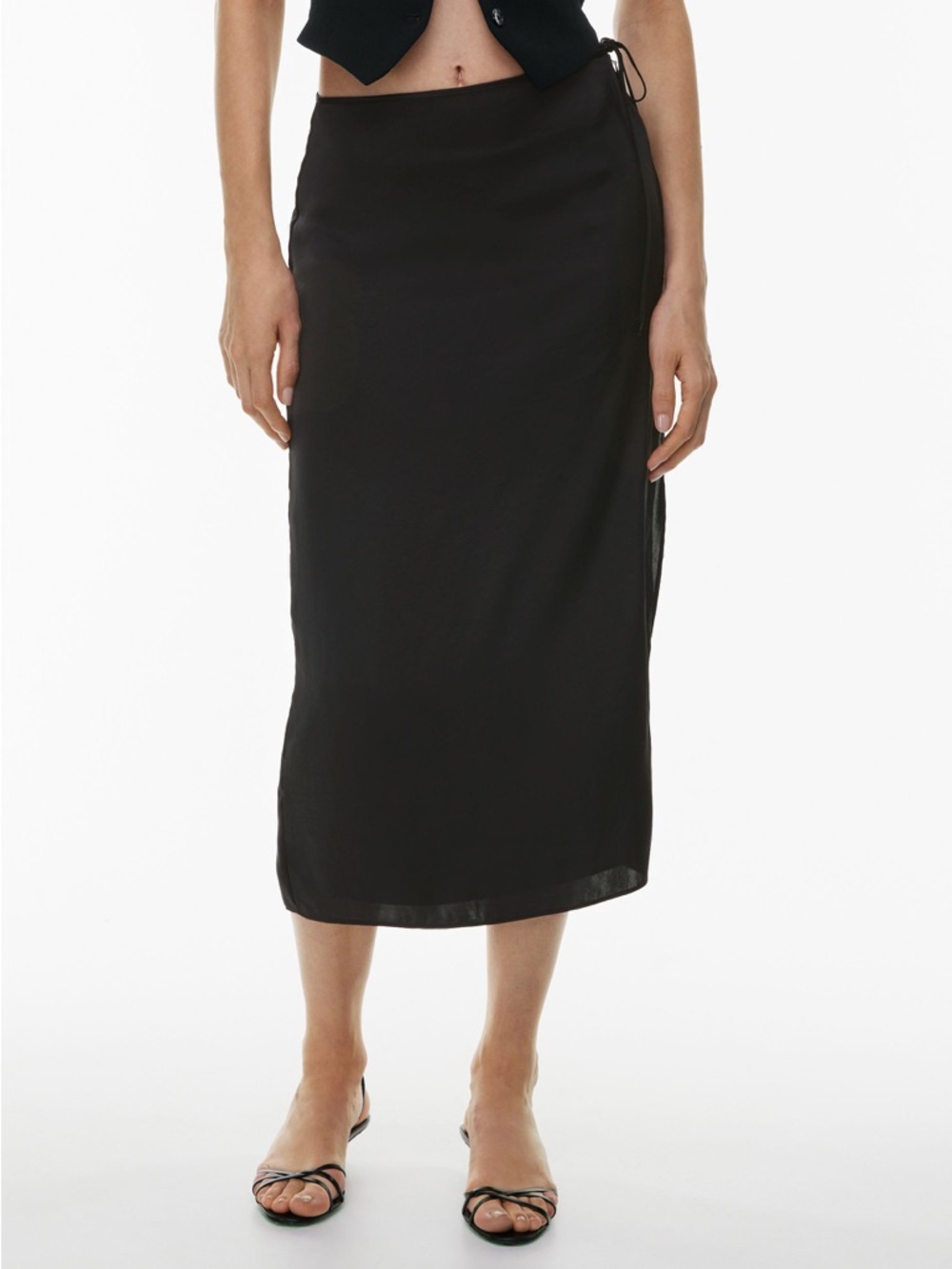 NWT Aritzia Elixir Skirt in Black Noir